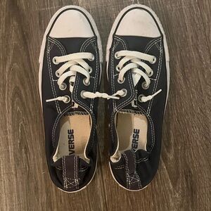 Converse Kids Black and White Sneakers
